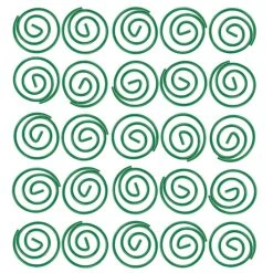 JAM Paper Colored Circular Paper Clips, Round Paperclips, Green, 2 Packs Of 50 (2187135B) -Office Product Shop sp145003525 sc7