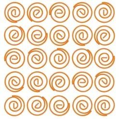 JAM Paper Colored Circular Paper Clips, Round Paperclips, Orange, 2 Packs Of 50 (21827540B) -Office Product Shop sp145003927 sc7