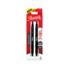Sharpie S-Gel Retractable Gel Pen, Medium Point, Black Ink, 2/Pack (2153660)