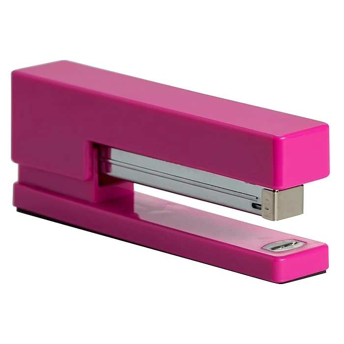 JAM Paper Modern Desk Stapler, Pink (337PI) 3 JAM Paper Modern Desk Stapler, Pink (337PI)