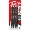 Sharpie S-Gel Retractable Gel Pen, Fine Point, Black Ink, 4/Pack (2096140) 1 Sharpie S-Gel Retractable Gel Pen, Fine Point, Black Ink, 4/Pack (2096140) -Office Product Shop sp155560497 sc7
