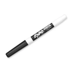 Expo Dry Erase Markers, Fine Tip, Black, 4/Pack (86661) -Office Product Shop sp155561567 sc7
