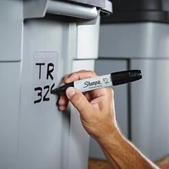 Sharpie Permanent Marker, Chisel Tip, Black, Dozen (38201) -Office Product Shop sp161466732 sc7