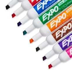Expo Dry Erase Markers, Chisel Tip, Assorted, 8/Pack (80678) -Office Product Shop sp161466865 sc7
