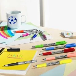 BIC Intensity Permanent Markers, Fine Tip, Blue, 12/Pack (GPM11BE) -Office Product Shop sp168368913 sc7