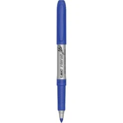 BIC Intensity Permanent Markers, Fine Tip, Blue, 12/Pack (GPM11BE) -Office Product Shop sp168368916 sc7