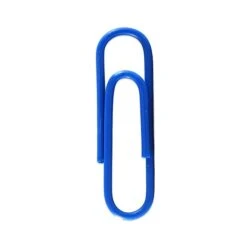 JAM Paper® Colored Standard Paper Clips, Small 1 Inch, Dark Blue Paperclips, 2 Packs Of 100 (42186868a) -Office Product Shop sp22235532 sc7