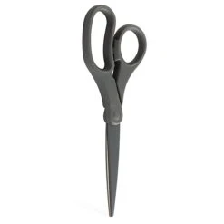 JAM Paper Precision 8" Stainless Steel Multi-Purpose/Heavy Duty Scissors, Pointed Tip, Grey (342GYZ) -Office Product Shop sp30025865 sc7 1