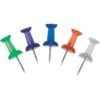 Staples Push Pins, Translucent Assorted, 200/Pack (44444) -Office Product Shop sp37069040 sc7