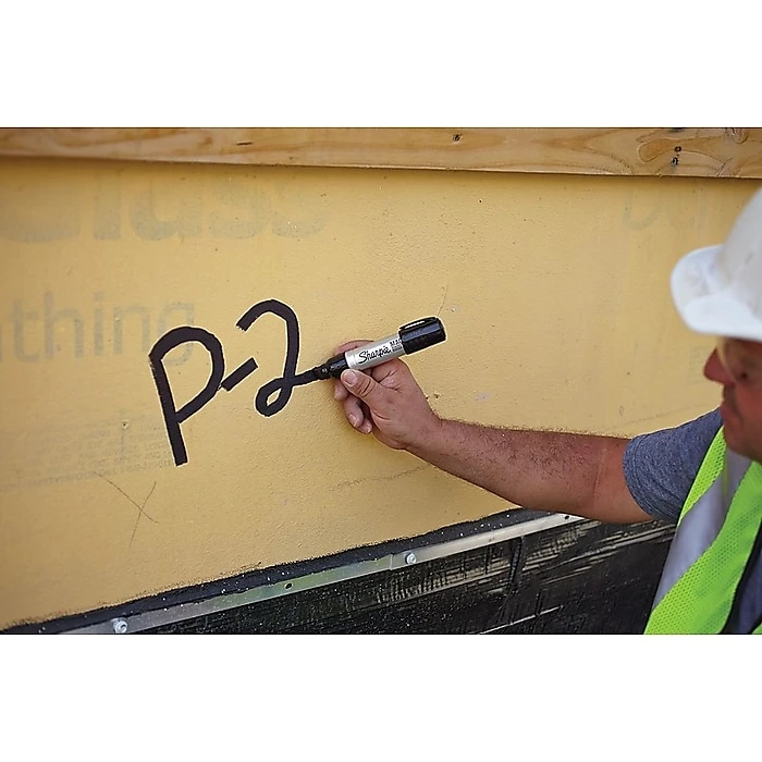 Sharpie Magnum Permanent Markers, Chisel Tip, Black, 12/Pack (44001DZ) 8 Sharpie Magnum Permanent Markers, Chisel Tip, Black, 12/Pack (44001DZ) - Image 6