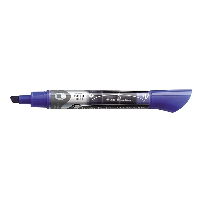 Quartet EnduraGlide Dry Erase Markers, Chisel Tip, Blue, 12/Pack (5001-3M) 3 Quartet EnduraGlide Dry Erase Markers, Chisel Tip, Blue, 12/Pack (5001-3M)
