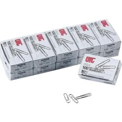 Officemate Gem Paper Clips, #1, Silver, 100/Box (99911) 7 Officemate Gem Paper Clips, #1, Silver, 100/Box (99911) -Office Product Shop sp43804601 sc7