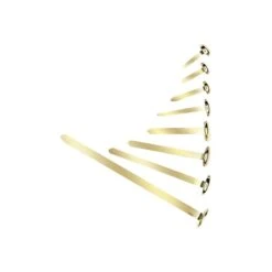 Officemate Round Head Fasteners, Gold, 100/Box (99816) -Office Product Shop sp43860458 sc7