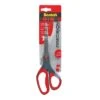 Scotch™ Precision 8" Stainless Steel, Multi-Purpose Heavy Duty Scissors, Sharp Tip, Red/Dark Gray (1448) -Office Product Shop sp44705908 sc7