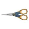 Westcott® Titanium Bonded® Non-Stick 5" Scissors, Pointed Tip, Gray/Yellow (14881)