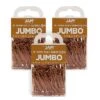 JAM Paper Jumbo Paper Clip, Rose Gold, 3 Packs Of 75 (21832059B)