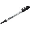 Sharpie Paint Oil-Based Marker, Fine Tip, Black Ink (1873933)