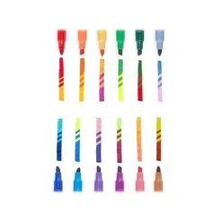 OOLY Switch-Eroo Sketch Markers, Twin Tip, Assorted Inks, 12/Pack (130-043) 9 OOLY Switch-Eroo Sketch Markers, Twin Tip, Assorted Inks, 12/Pack (130-043) -Office Product Shop sp56441883 sc7