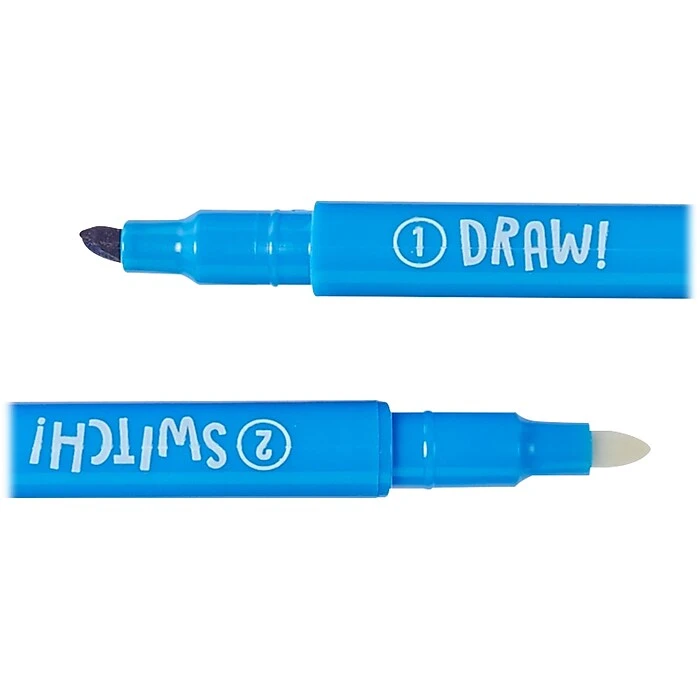 OOLY Switch-Eroo Sketch Markers, Twin Tip, Assorted Inks, 12/Pack (130-043) 6 OOLY Switch-Eroo Sketch Markers, Twin Tip, Assorted Inks, 12/Pack (130-043) - Image 4