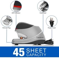 Swingline® Optima® Electric Stapler Value Pack (High Capacity Staples & Remover), 45 Sheet Capacity, Silver (48209) -Office Product Shop sp56868036 sc7
