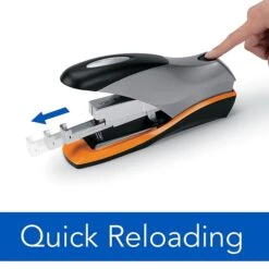 Swingline Optima Desk Stapler, 70 Sheet Capacity, Silver (87875) -Office Product Shop sp56868501 sc7