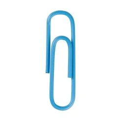 JAM Paper Small Paper Clips, Baby Blue, 100/Pack (22181933) -Office Product Shop sp58557771 sc7