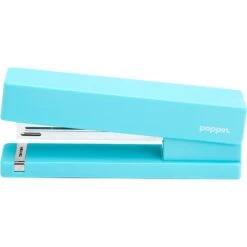 Poppin Desktop Stapler, 20-Sheet Capacity, Aqua (100160) -Office Product Shop sp59992332 sc7 1