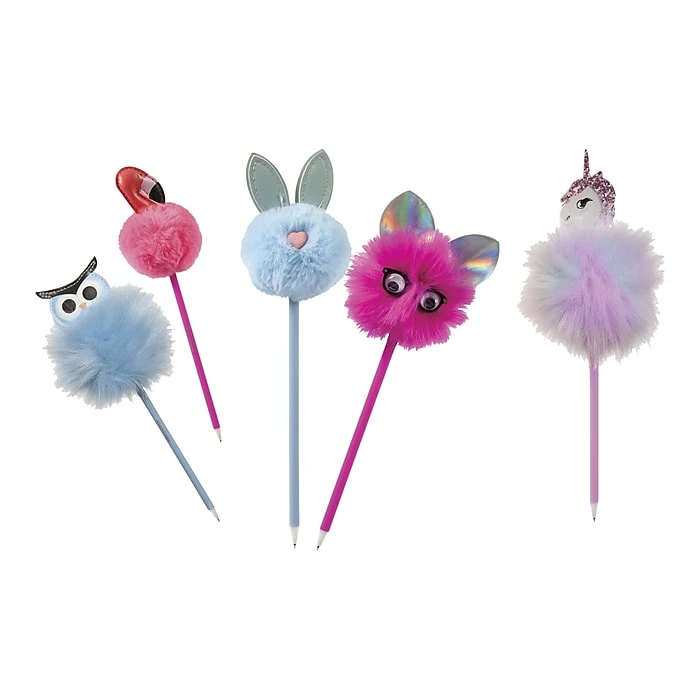 Merangue Animal-Themed Ballpoint Pen, Medium Point, Black Ink (38Q1-9700-00000) 3 Merangue Animal-Themed Ballpoint Pen, Medium Point, Black Ink (38Q1-9700-00000)