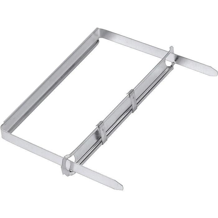 Staples® 2-Piece Prong Fastener, Complete Unit, Silver, 2 3/4" Width, 3 1/2" Capacity, 50/PK 3 Staples® 2-Piece Prong Fastener, Complete Unit, Silver, 2 3/4" Width, 3 1/2" Capacity, 50/PK