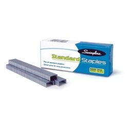 Swingline Standard Staples, 1/4" Leg Length, 5,000 Staples/Box, 100 Boxes/Carton (35108CT) -Office Product Shop sp69764708 sc7