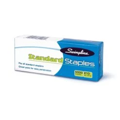 Swingline Standard Staples, 1/4" Leg Length, 5,000 Staples/Box, 100 Boxes/Carton (35108CT) -Office Product Shop sp69764710 sc7
