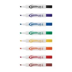 Avery Marks-A-Lot Desk-Style Dry Erase Markers, Chisel Tip, Assorted, 8/Pack (24411) -Office Product Shop sp71099694 sc7