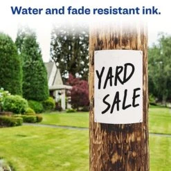 Avery Marks A Lot Permanent Markers, Chisel Point, Black, 12/Pack (24148) -Office Product Shop sp71099790 sc7