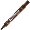 Avery Marks-A-Lot Large Desk-Style Permanent Marker, Chisel Tip, Brown (08881) 2 Avery Marks-A-Lot Large Desk-Style Permanent Marker, Chisel Tip, Brown (08881) -Office Product Shop sp71099851 sc7