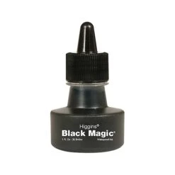 Higgins Black Magic Ink Pen Refill, Black Ink (44011)