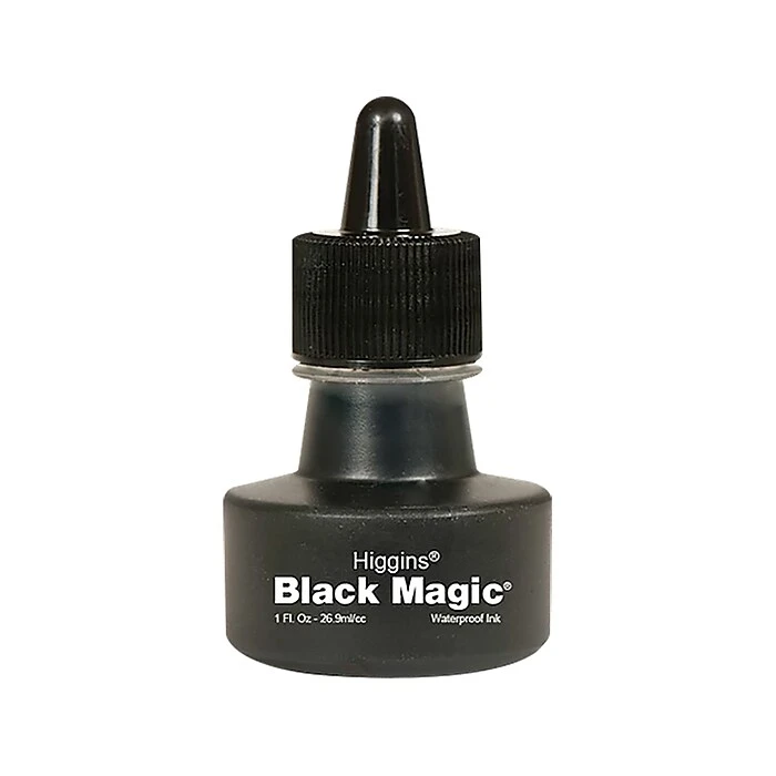 Higgins Black Magic Ink Pen Refill, Black Ink (44011) 3 Higgins Black Magic Ink Pen Refill, Black Ink (44011)