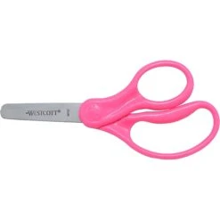 Westcott® School 5" Stainless Steel Kid's Scissors, Blunt Tip, Assorted Colors, 6/Pack (16454) -Office Product Shop sp83311290 sc7