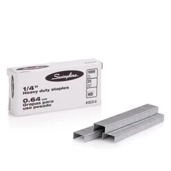 Swingline® Standard Staples, 1/4" Length, 210 Per Strip, 5,000/Per Box, 5/Box (35101S) -Office Product Shop sp91090089 sc7