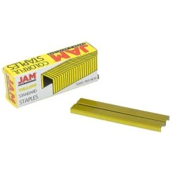 JAM Paper Colorful Staples, 1/4" Leg Length, Yellow, 5000/Box (335YEZ) 8 JAM Paper Colorful Staples, 1/4" Leg Length, Yellow, 5000/Box (335YEZ) -Office Product Shop sp92366673 sc7