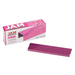 JAM Paper Colorful Staples, 1/4" Leg Length, Pink, 5000/Box (335PIZ) -Office Product Shop sp92366678 sc7