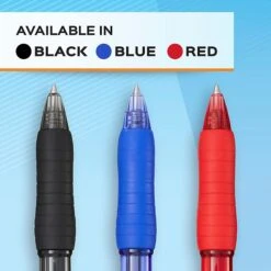 Paper Mate Profile Retractable Gel Pen, Medium Point, Blue Ink, Dozen (2095472) -Office Product Shop sp93779937 sc7