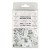 JAM Paper Bulldog Clip, White, 25/Pack (521312118) -Office Product Shop sp97151018 sc7