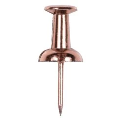JAM Paper Push Pins, Rose Gold, 100/Pack (22432063) 9 JAM Paper Push Pins, Rose Gold, 100/Pack (22432063) -Office Product Shop sp97365191 sc7