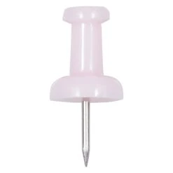 JAM Paper Pushpins, Baby Pink, 100/Pack (222419048) -Office Product Shop sp97365349 sc7