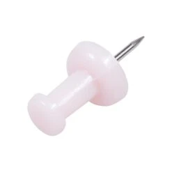JAM Paper Pushpins, Baby Pink, 100/Pack (222419048) -Office Product Shop sp97365350 sc7