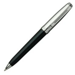 Sheaffer Prelude Ballpoint Pen - Black Lacquer & Palladium Plate